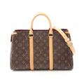 Louis Vuitton Brown Coated Canvas Pvc Leather Handbag (Pre-Owned)