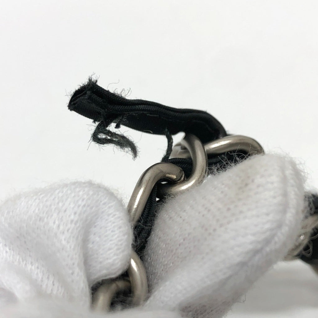 Chanel Black Cloth Shoulder Bag (Pre-Owned)