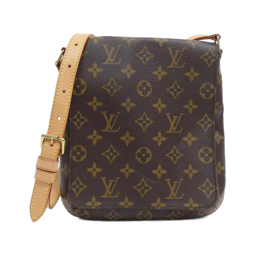 Louis Vuitton Brown Marron Coated Canvas Shoulder Bag (Pre-Owned)