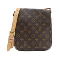 Louis Vuitton Brown Marron Coated Canvas Shoulder Bag (Pre-Owned)