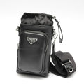 Prada Black Leather Pouch (Pre-Owned)