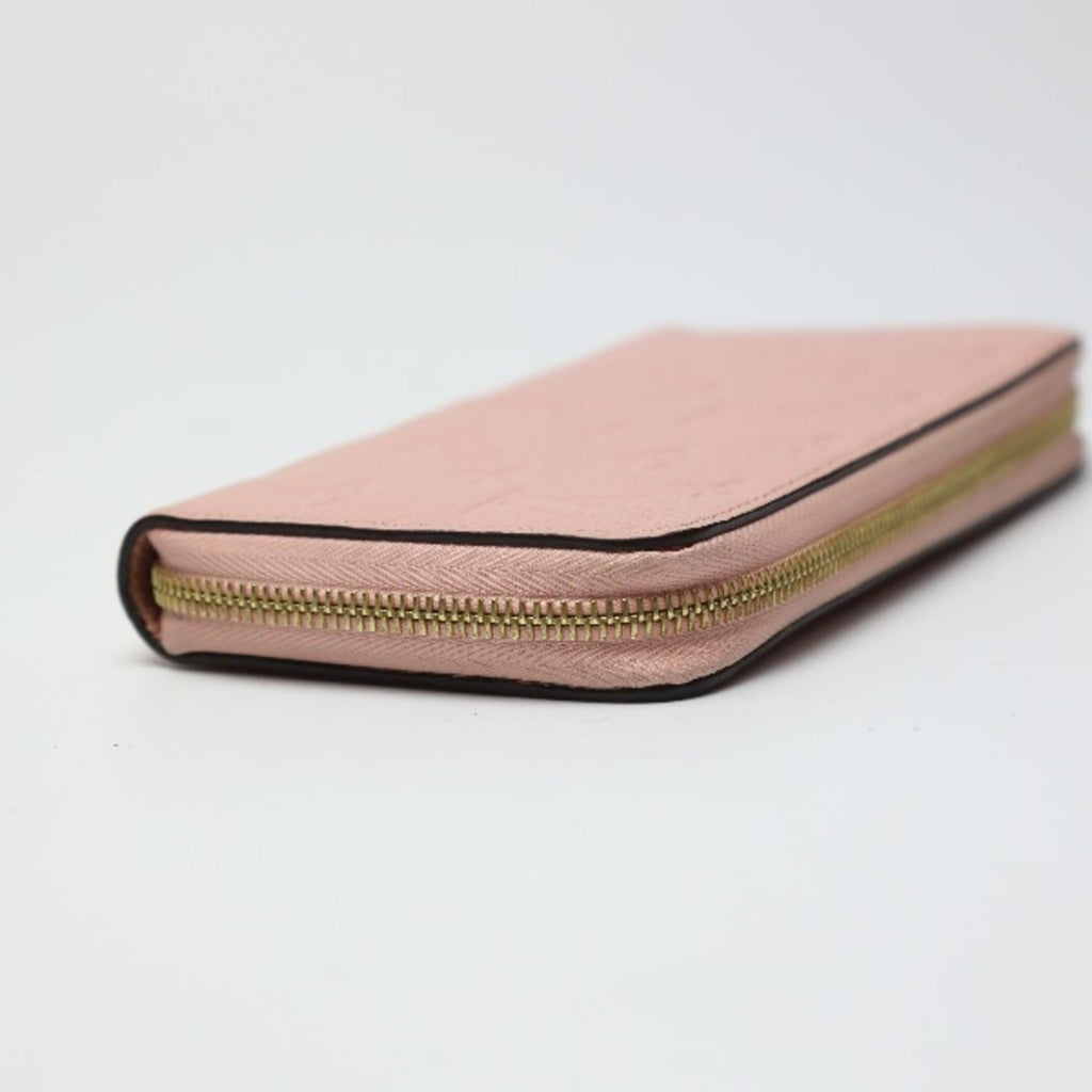 Louis Vuitton Monogram Empreinte Rose Poudre Monogram Empreinte Long Wallet (Bi-Fold) (Pre-Owned)
