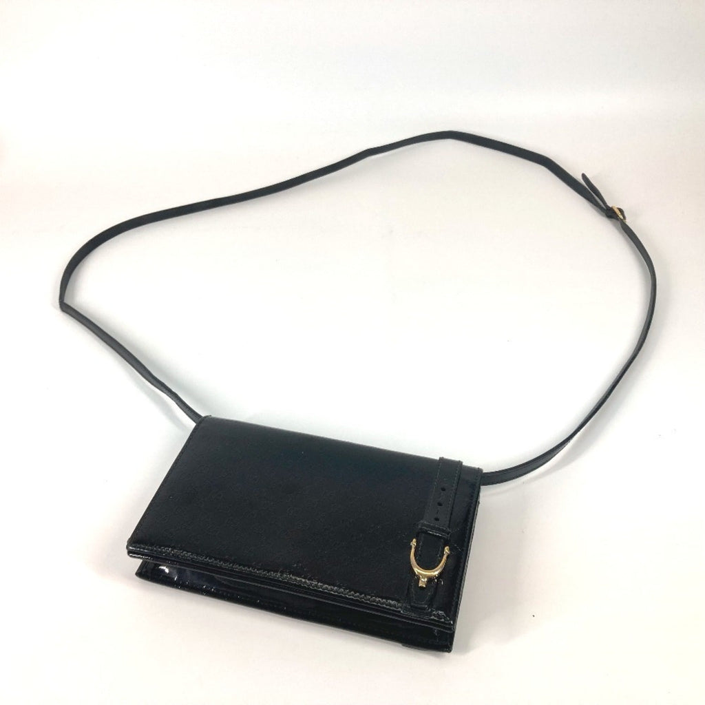 Gucci Black Chain/Shoulder Wallet (Pre-Owned)