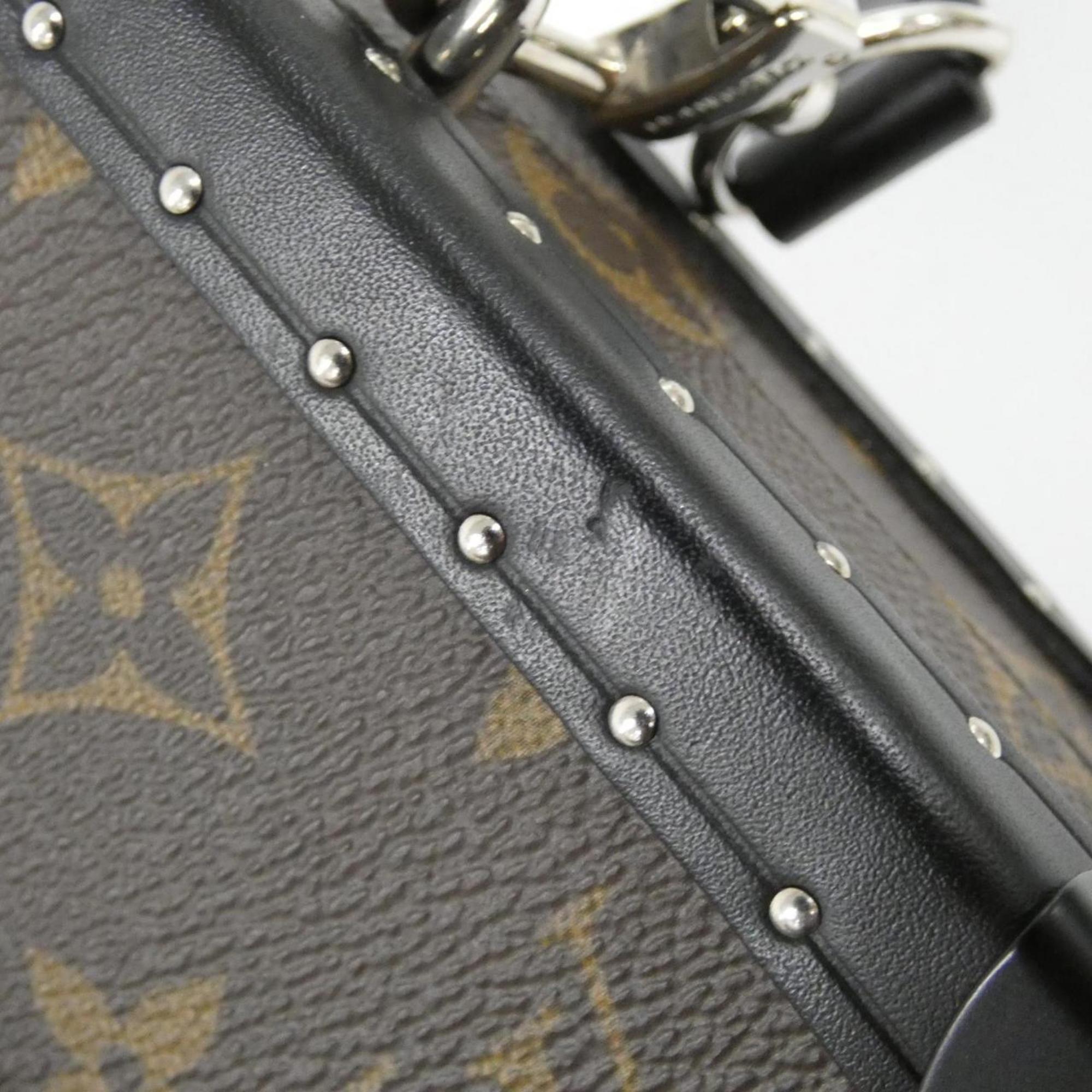 Louis Vuitton Marron Coated Canvas Chain/Shoulder Wallet (Pre-Owned)