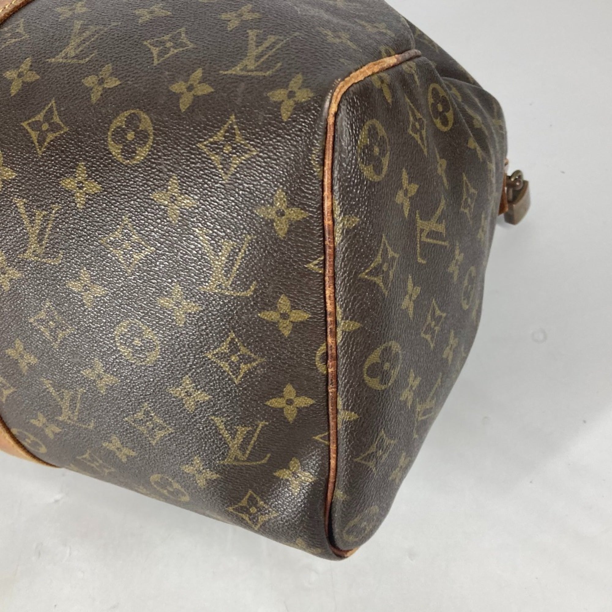 Louis Vuitton Brown Monogram Boston Bag (Pre-Owned)