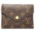 Louis Vuitton Brown Canvas Wallet (Tri-Fold) (Pre-Owned)