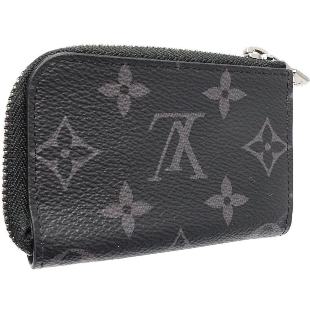 Louis Vuitton Black Monogram Eclipse Canvas Coin Purse/Coin Case (Pre-Owned)