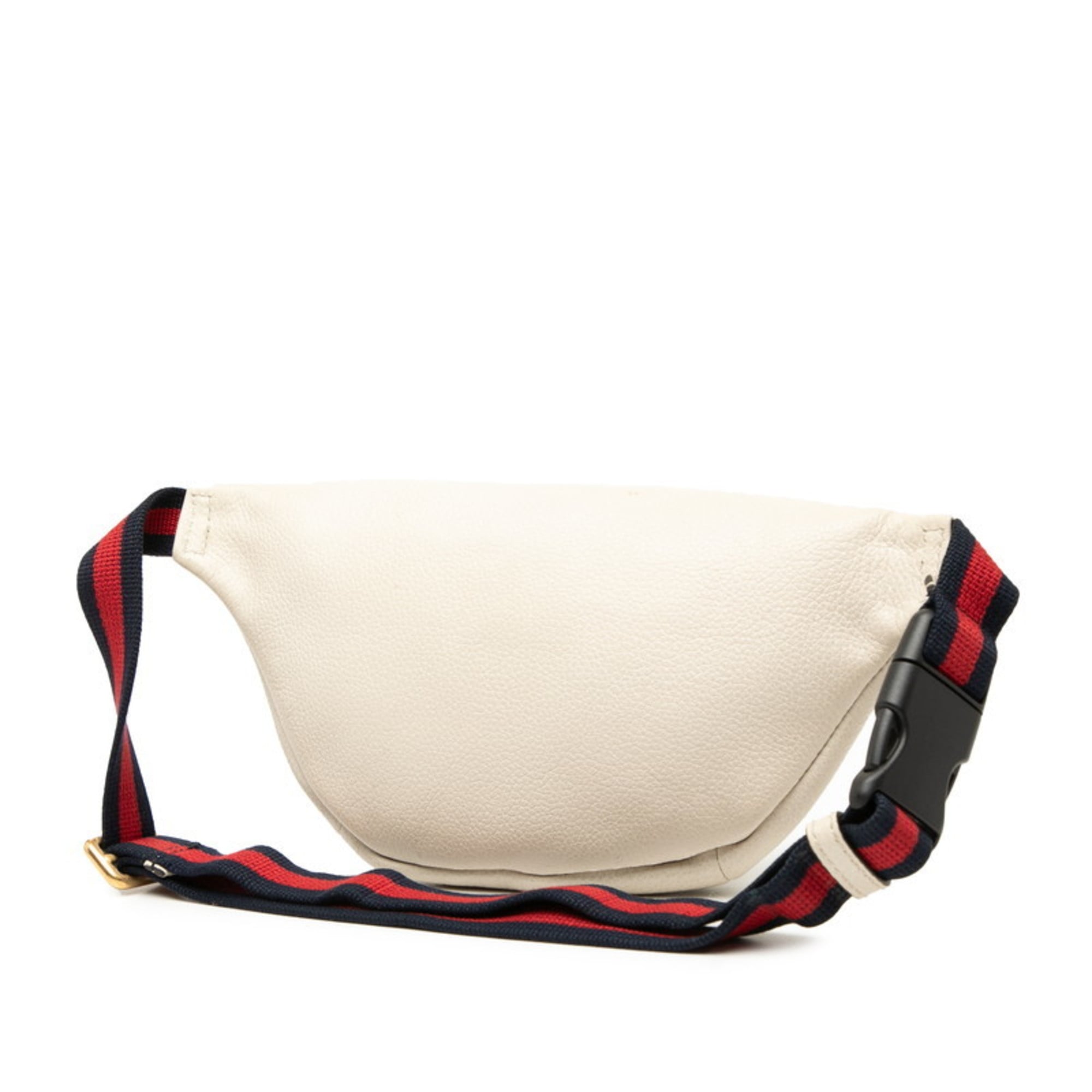 Gucci Beige Multi-Color Leather Shoulder Bag Sling Bag (Pre-Owned)