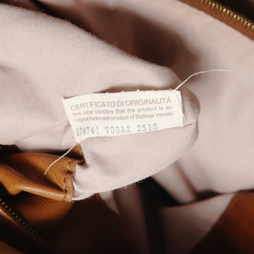 Bottega Veneta Intrecciato Brown Intrecciato Shoulder Bag (Pre-Owned)