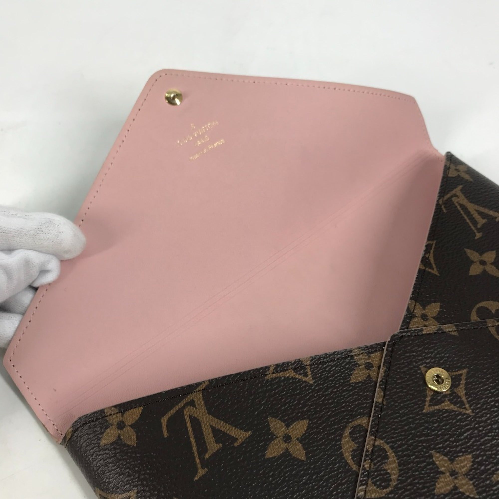 Louis Vuitton Brown Monogram Canvas Clutch Bag Pochette Pouch (Pre-Owned)