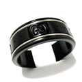 Gucci White Gold (18K) Ceramic Band Ring (Pre-Owned)