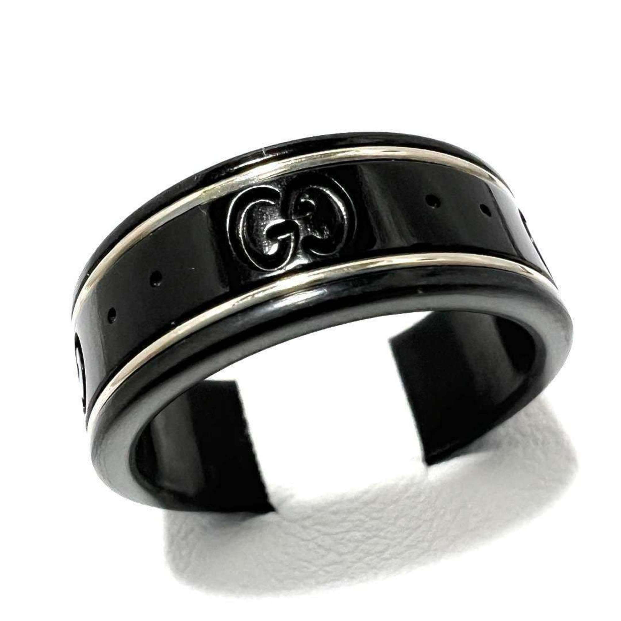 Gucci White Gold (18K) Ceramic Band Ring (Pre-Owned)