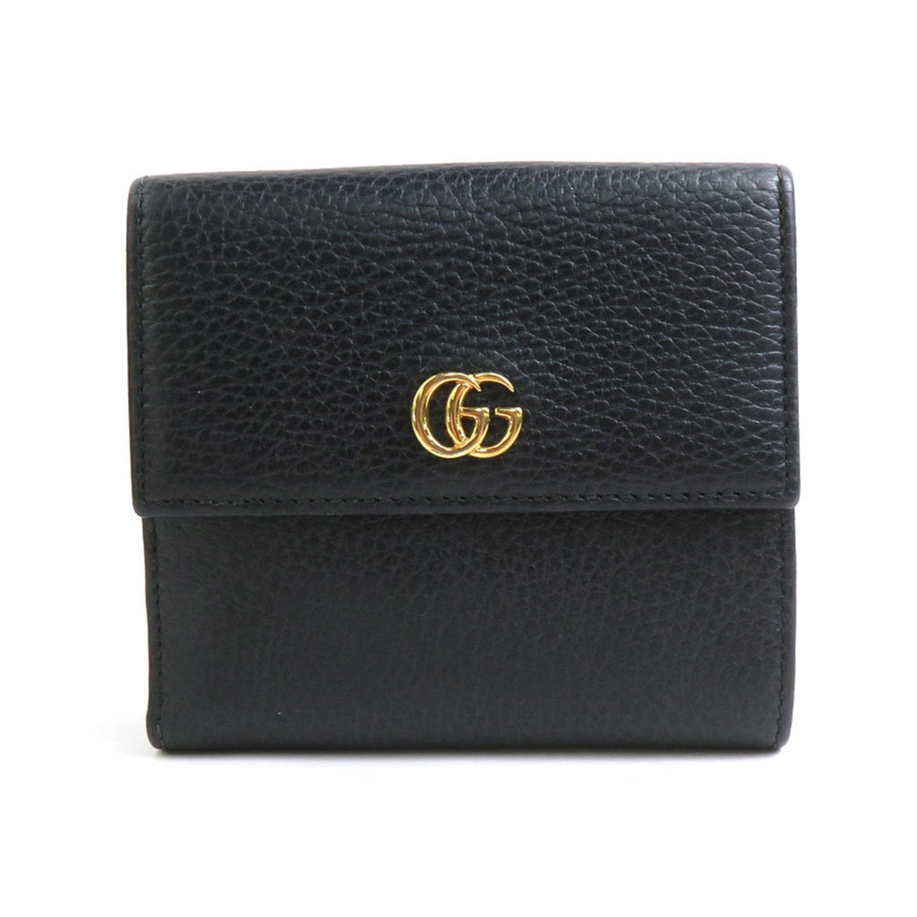 Gucci Black Leather Wallet (Bi-Fold) (Pre-Owned)