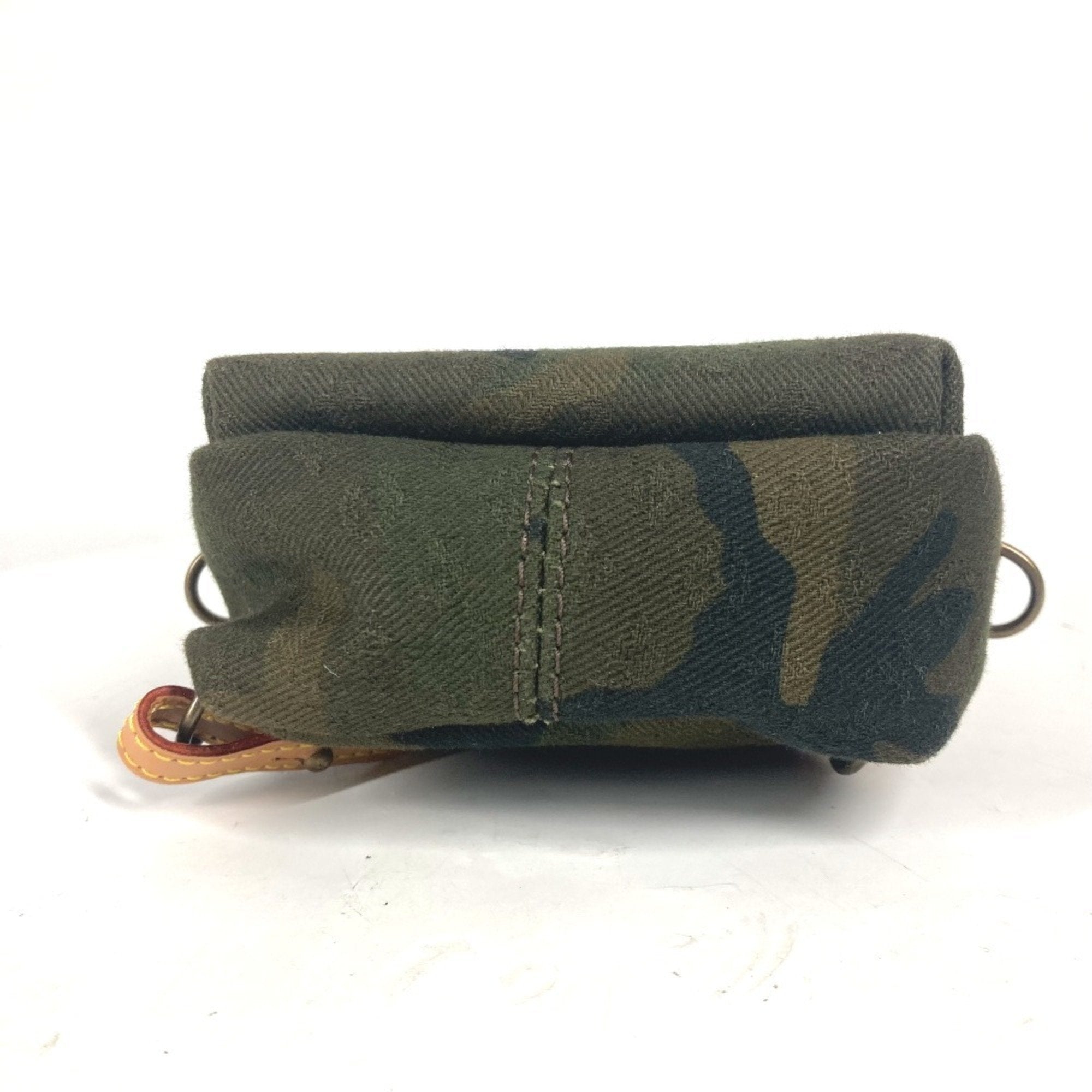 Louis Vuitton Camouflage Green Canvas Backpack (Pre-Owned)