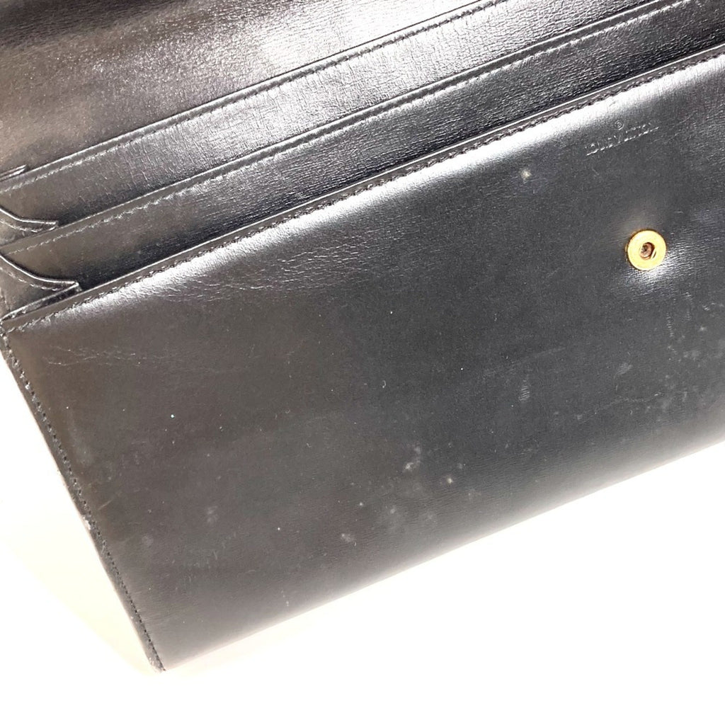 Louis Vuitton Black Leather Clutch Bag (Pre-Owned)