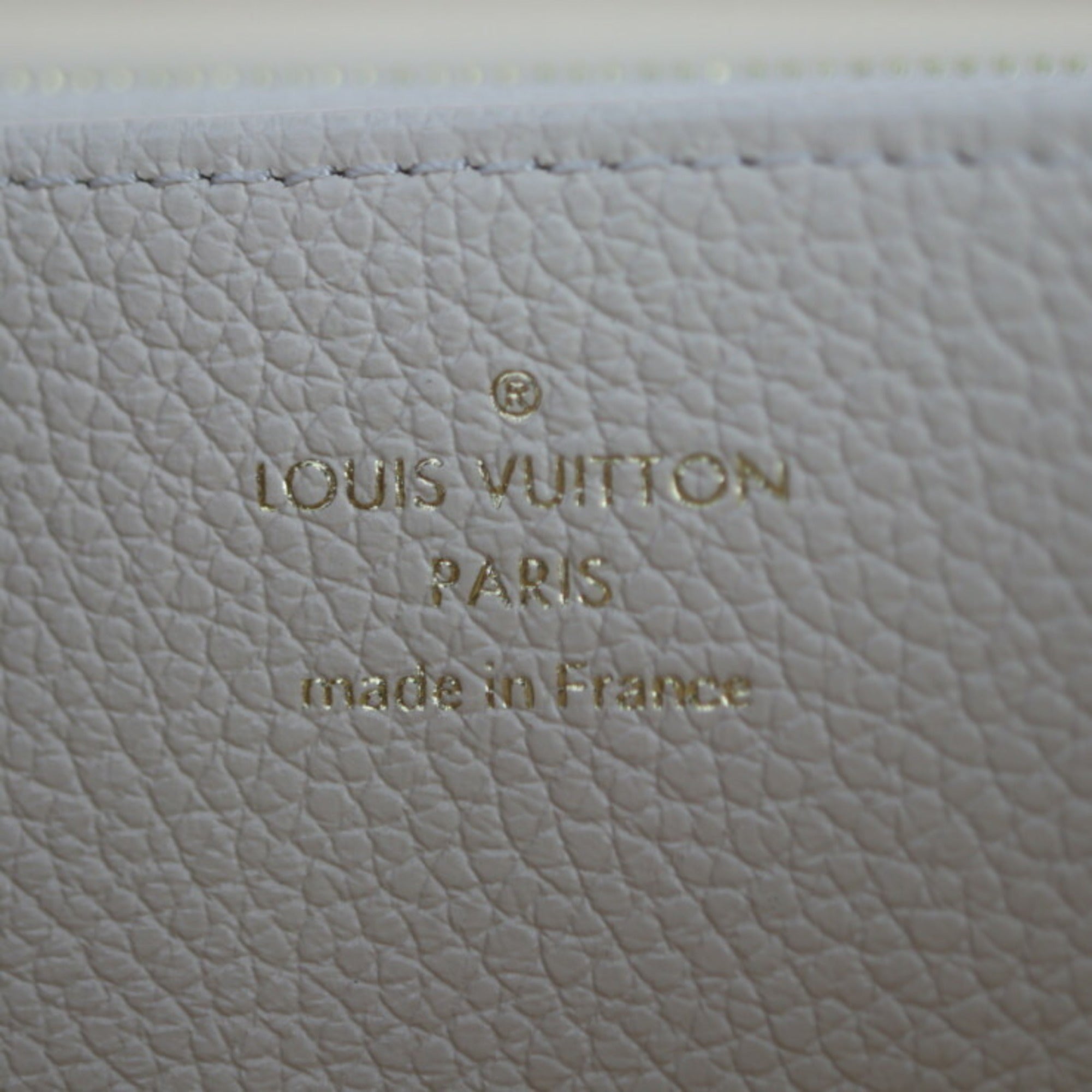 Louis Vuitton Cream Monogram Empreinte Long Wallet (Bi-Fold) (Pre-Owned)