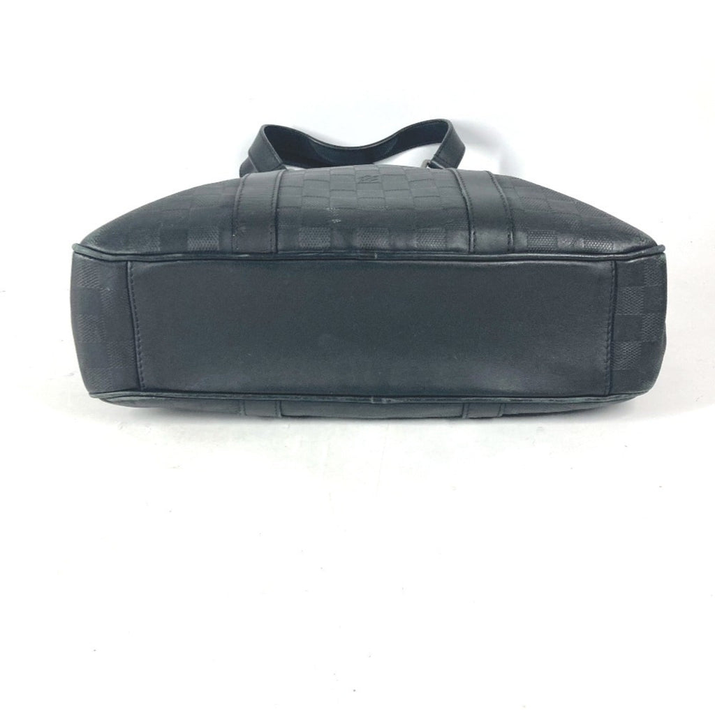 Louis Vuitton Black Galle Onyx Damier Infini Shoulder Bag Tote Bag (Pre-Owned)