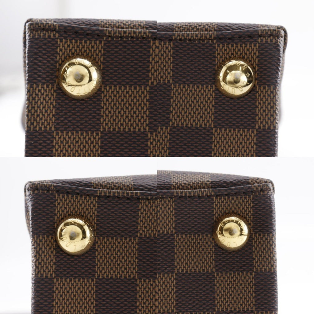 Louis Vuitton Brown Damier Canvas Handbag (Pre-Owned)
