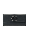 Gucci Navy Leather Long Wallet (Bi-Fold) (Pre-Owned)