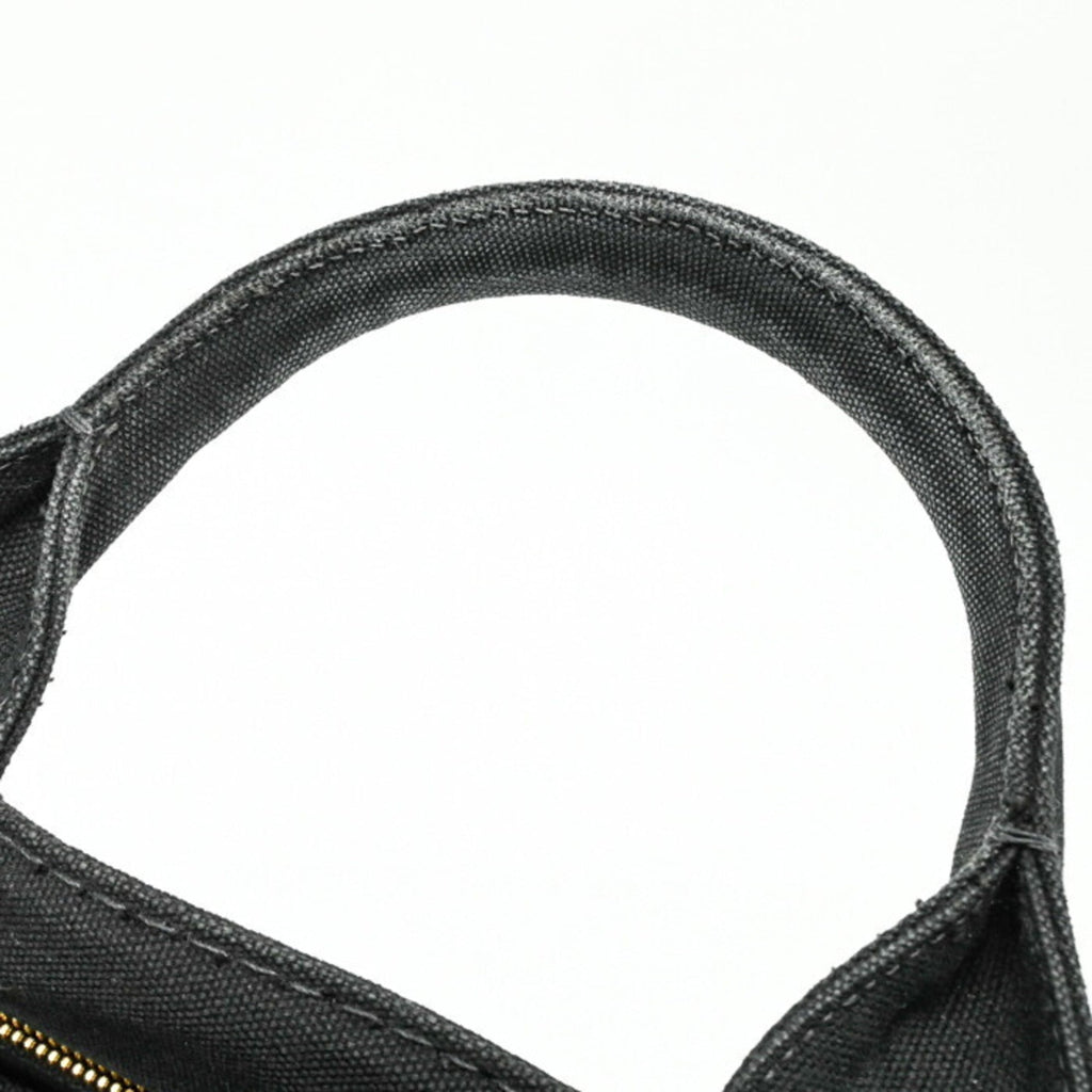 Prada Black Denim Handbag Shoulder Bag Tote Bag (Pre-Owned)