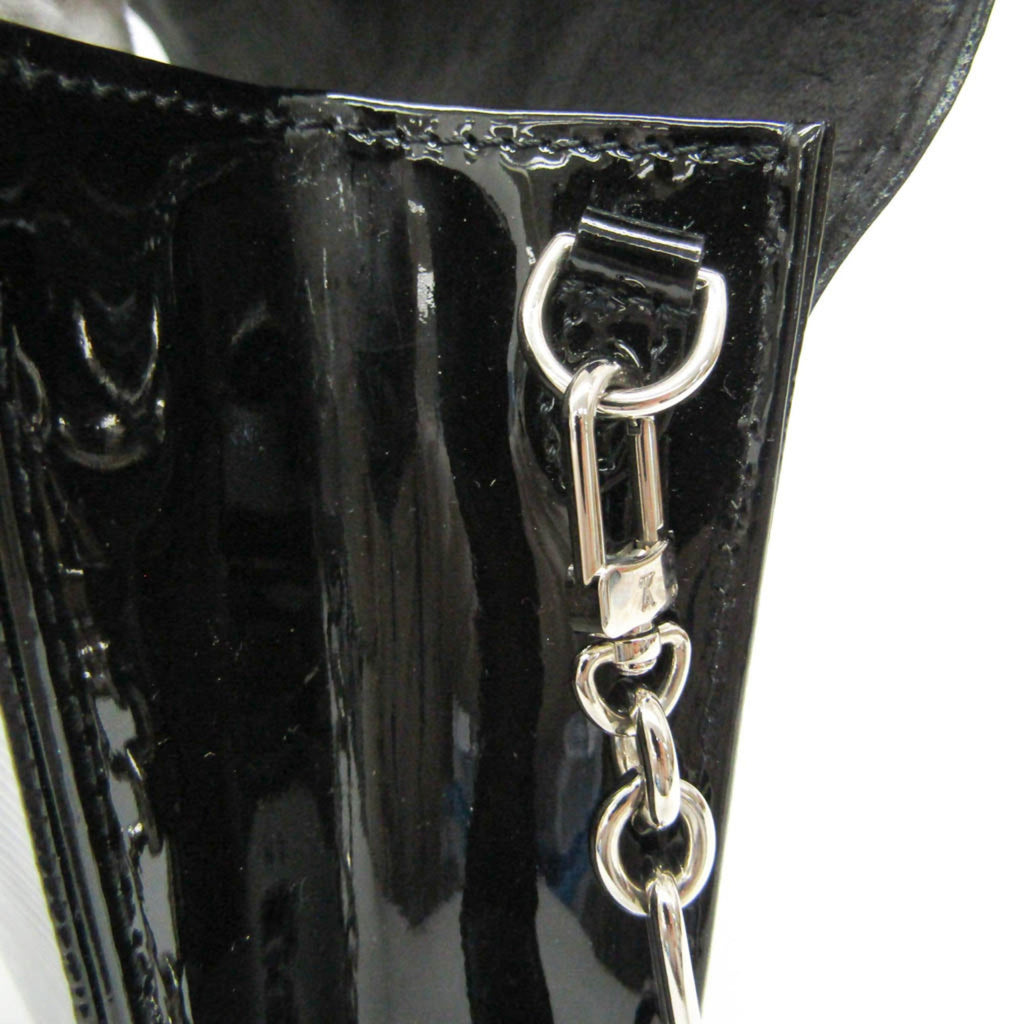 Louis Vuitton Epi Electric Noir Patent Leather Shoulder Bag (Pre-Owned)
