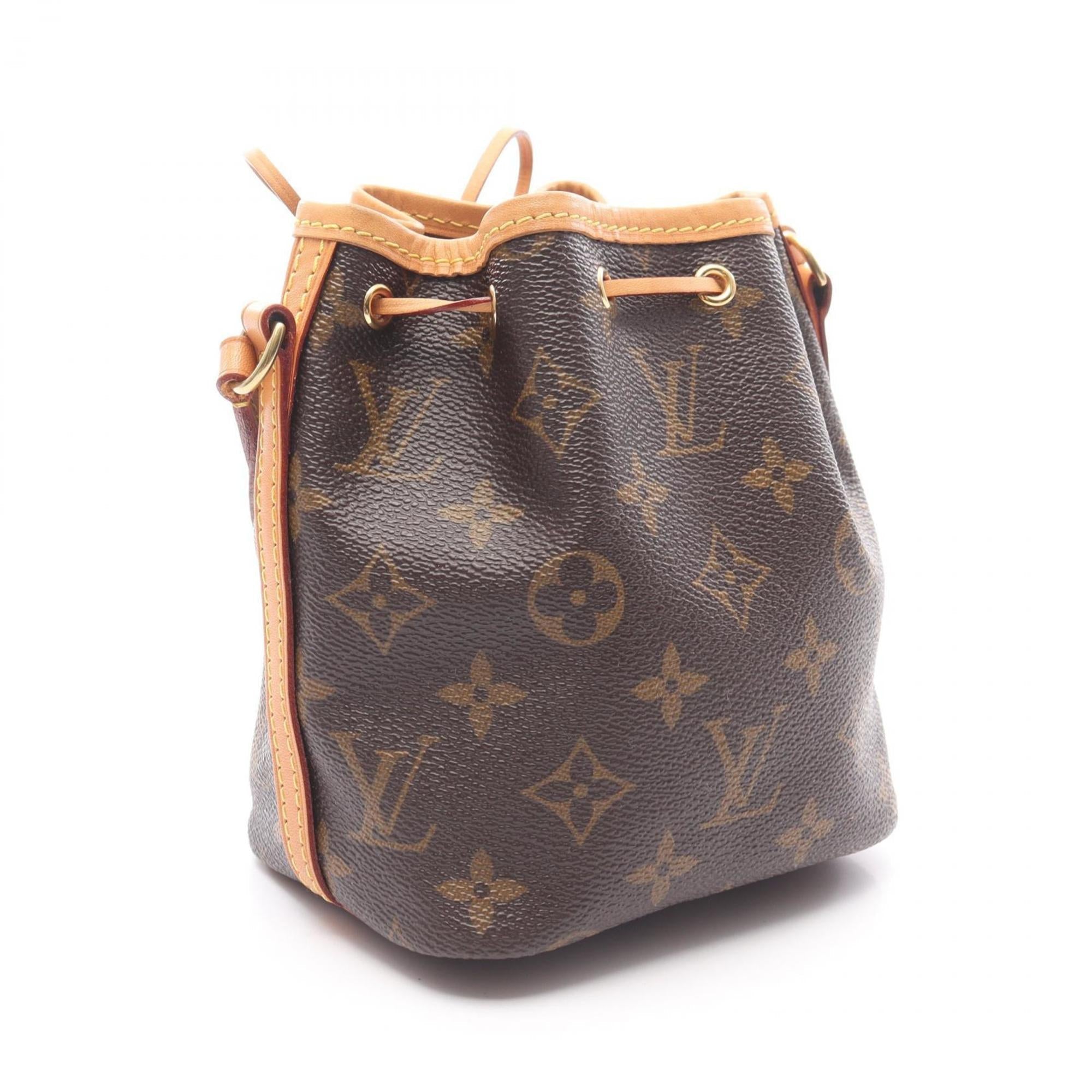 Louis Vuitton Brown Coated Canvas Shoulder Bag (Pre-Owned)