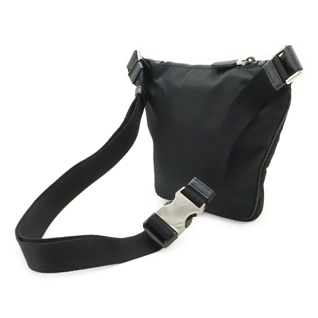 Prada Black Nero Nylon Pouch Sling Bag (Pre-Owned)