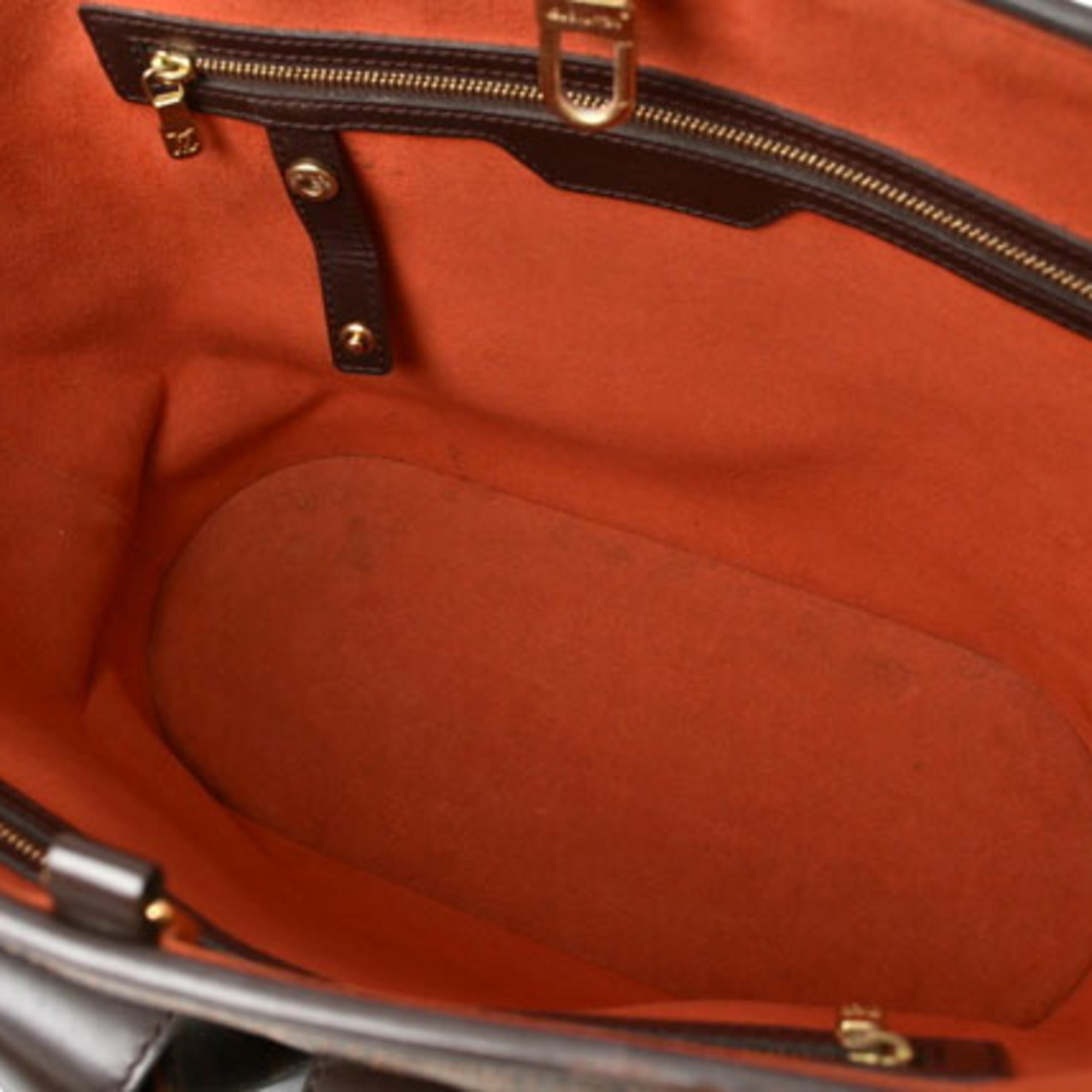 Louis Vuitton Damier Canvas Ebene Damier Canvas Shoulder Bag Tote Bag (Pre-Owned)