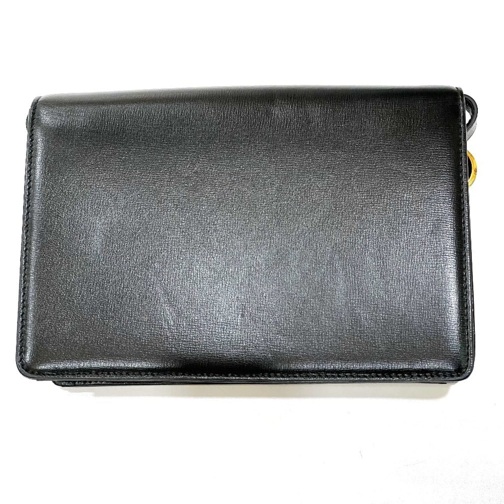 Gucci Black Leather Shoulder Bag (Pre-Owned)