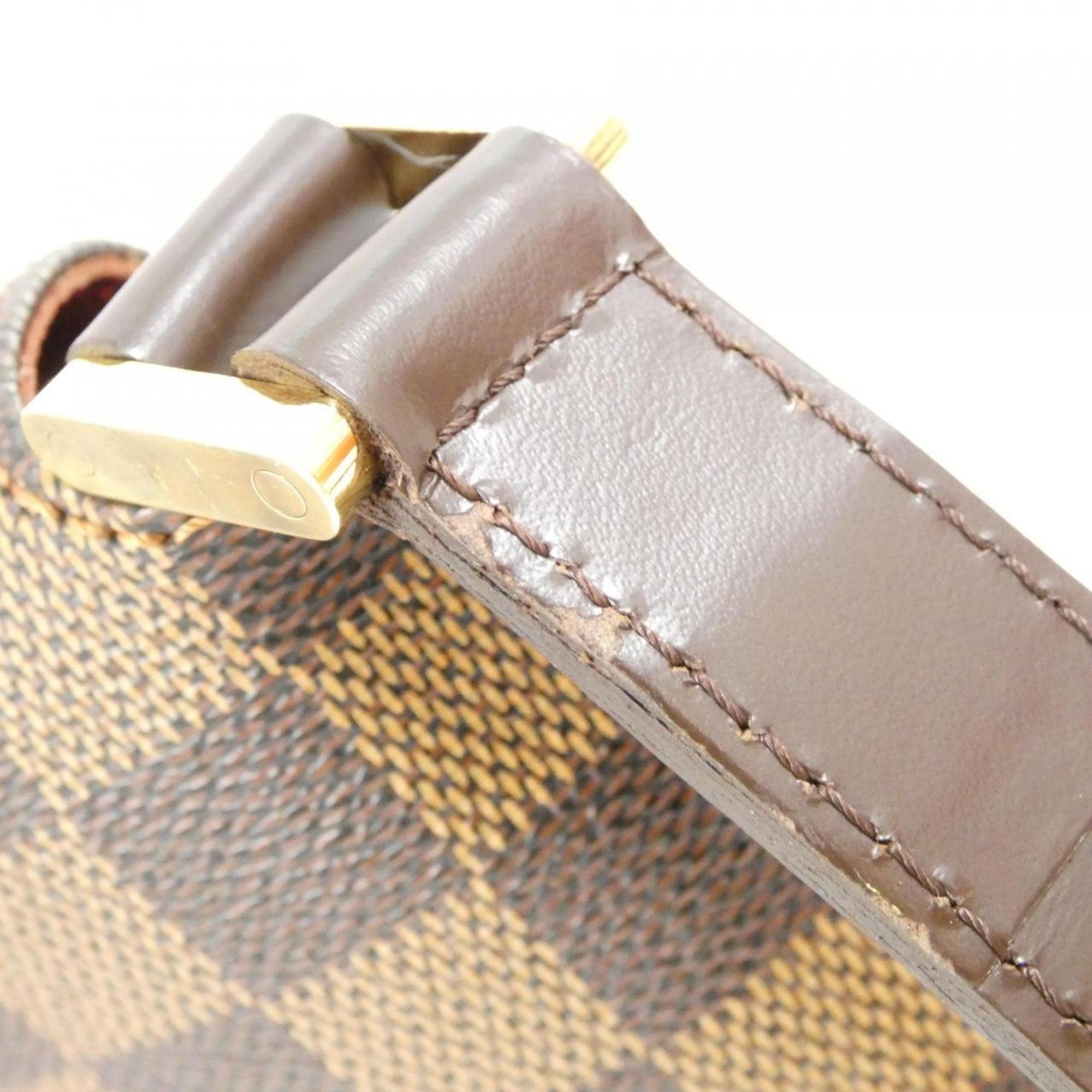 Louis Vuitton Damier Canvas Ebene Damier Canvas Shoulder Bag (Pre-Owned)