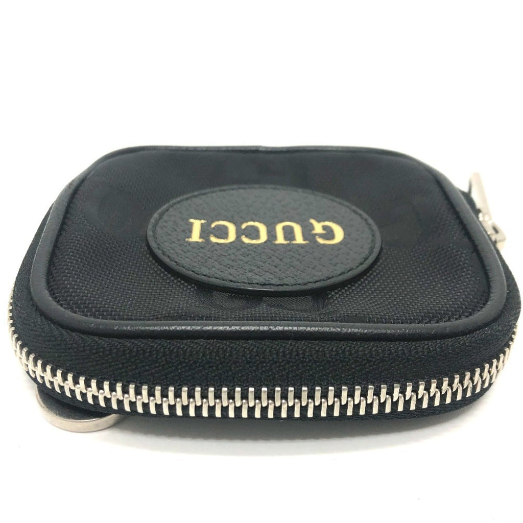 Gucci Black Gg Canvas Coin Purse/Coin Case (Pre-Owned)