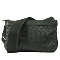 Bottega Veneta Black Polypropylene Leather Clutch Bag Shoulder Bag (Pre-Owned)
