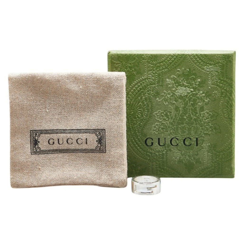 Gucci Silver 925 Band Ring (Pre-Owned)