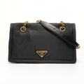 Prada Black Nylon Shoulder Bag (Pre-Owned)