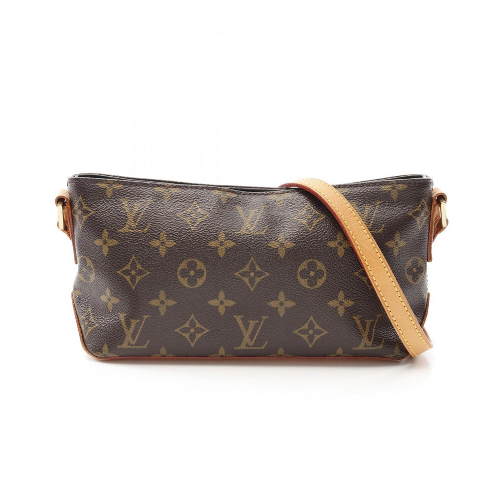 Louis Vuitton Brown Coated Canvas Pvc Leather Shoulder Bag (Pre-Owned)