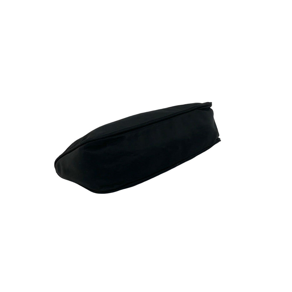 Prada Black Nylon Handbag Pouch Shoulder Bag (Pre-Owned)