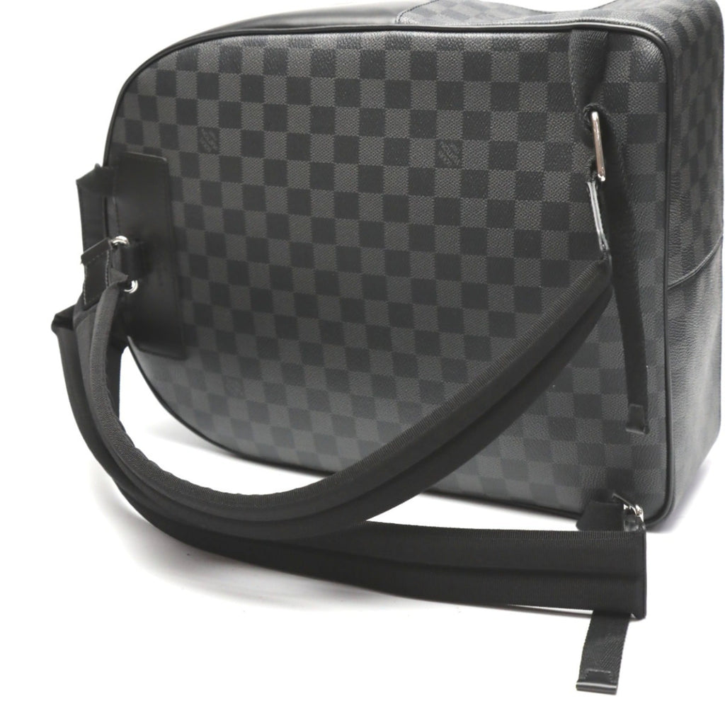 Louis Vuitton Damier Graphite Black Damier Graphite Backpack (Pre-Owned)