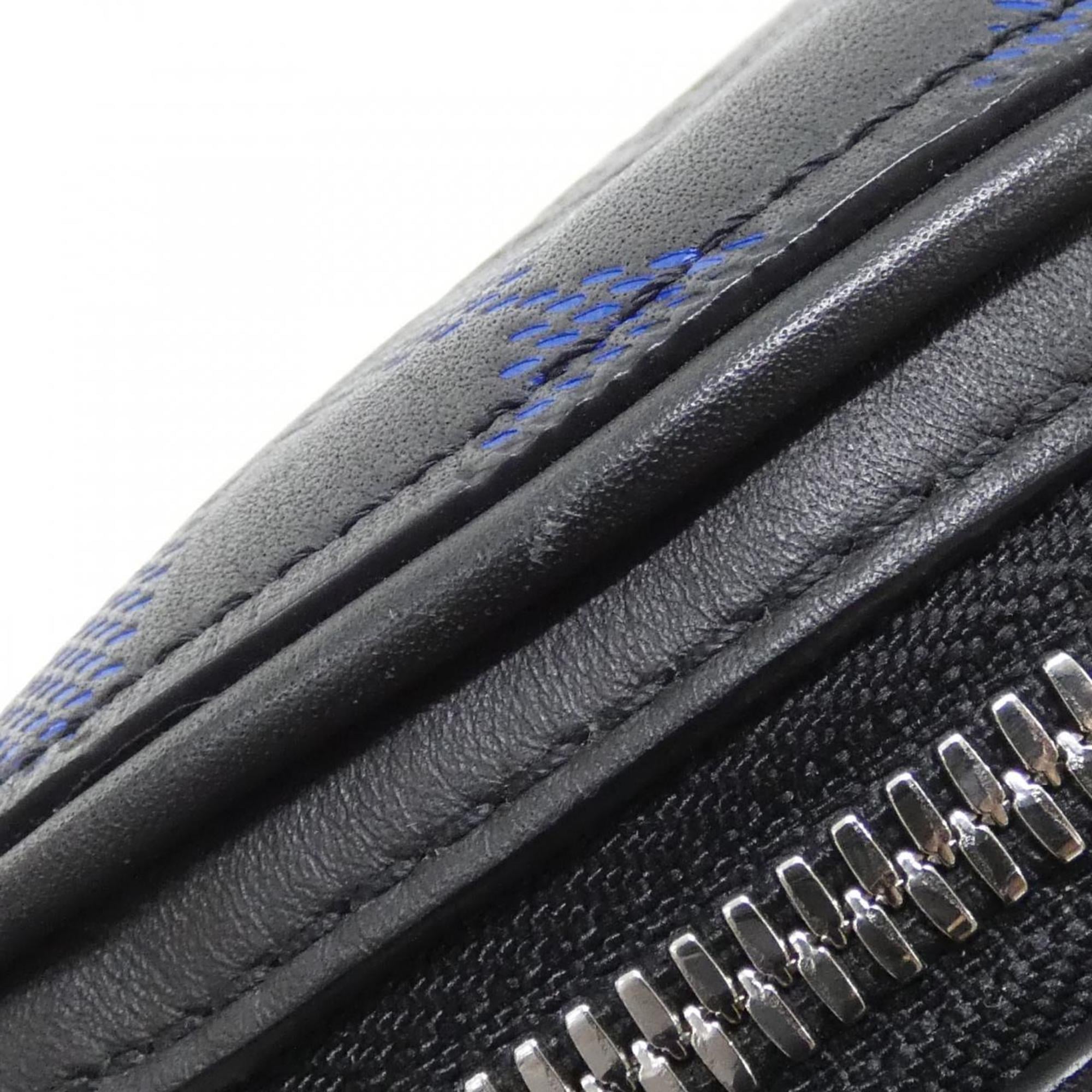 Louis Vuitton Black Infini Marine Leather Handbag Sling Bag (Pre-Owned)