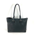 Louis Vuitton Black Noir Leather Shoulder Bag Tote Bag (Pre-Owned)