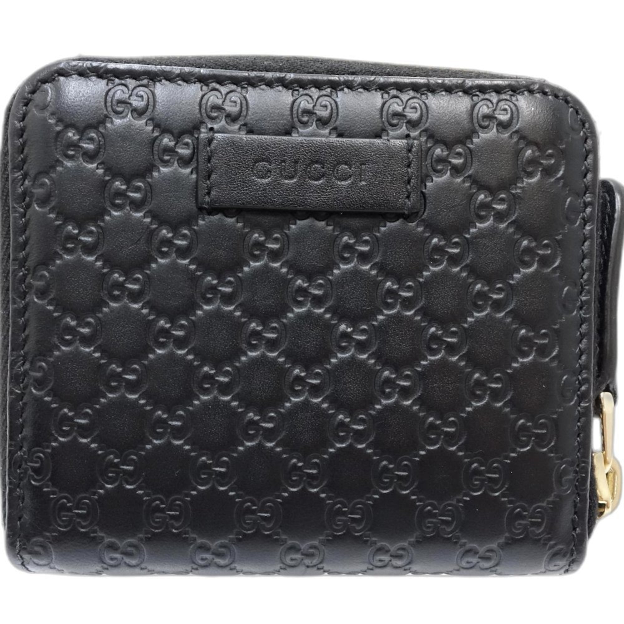 Gucci Black Leather Wallet (Bi-Fold) (Pre-Owned)