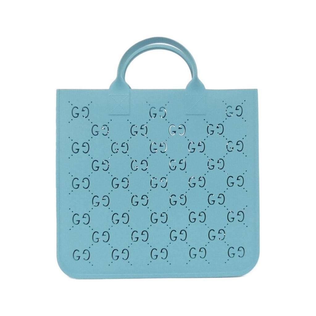 Gucci Light Blue Rubber Handbag (Pre-Owned)