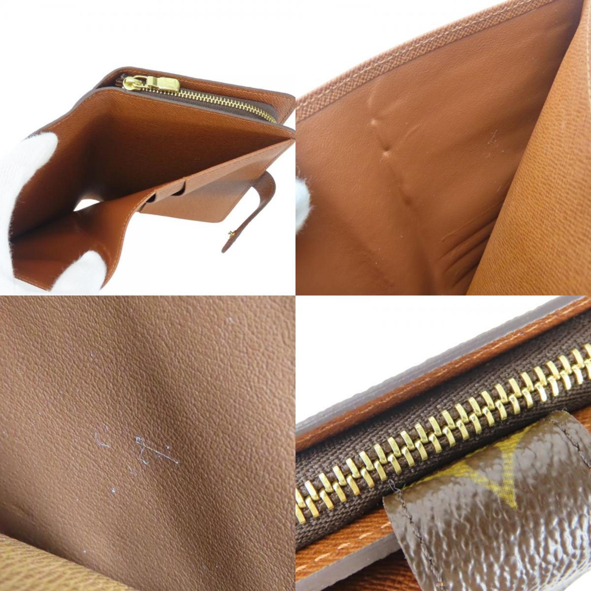 Louis Vuitton Monogram Brown Monogram Wallet (Bi-Fold) (Pre-Owned)