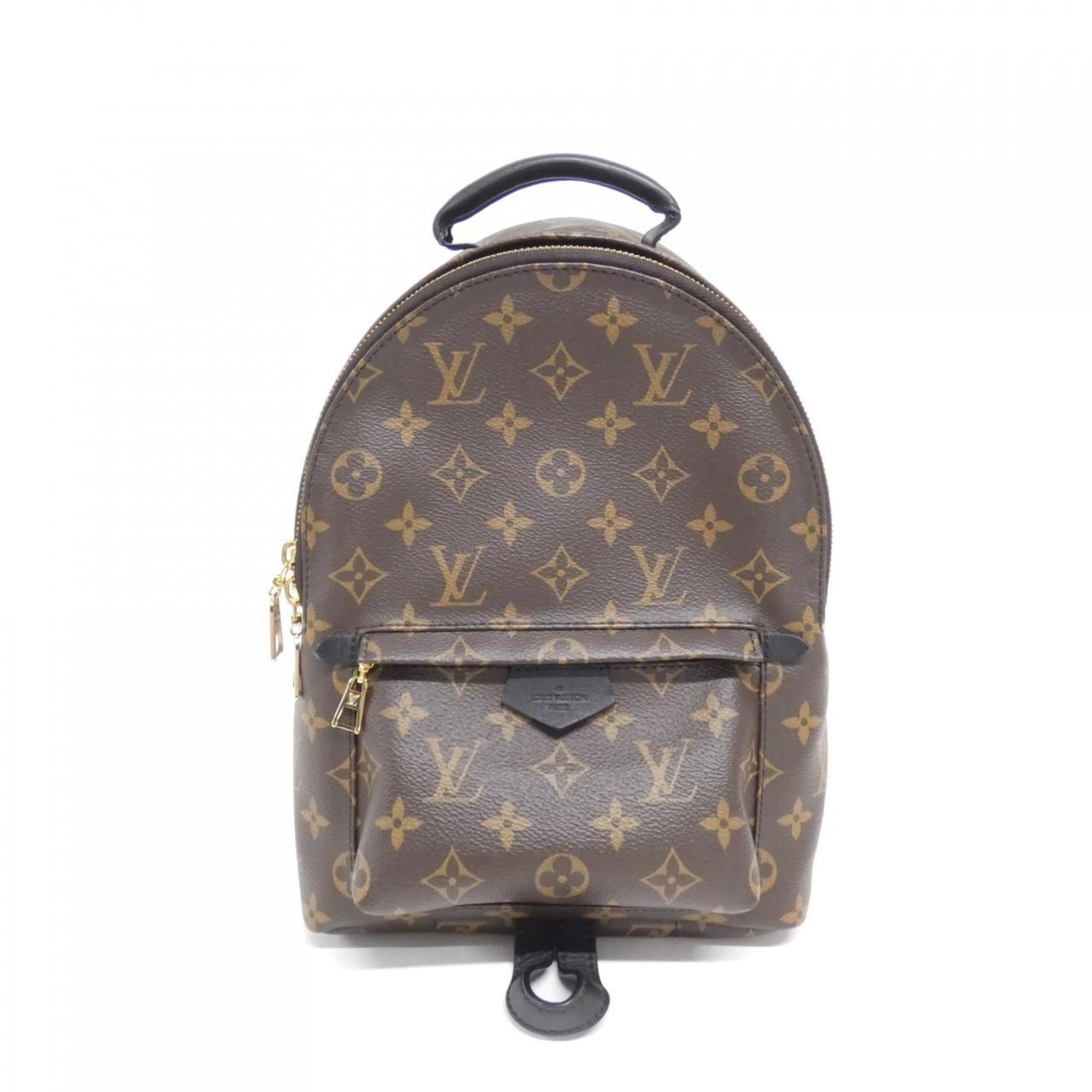 Louis Vuitton Marron Coated Canvas Backpack (Pre-Owned)