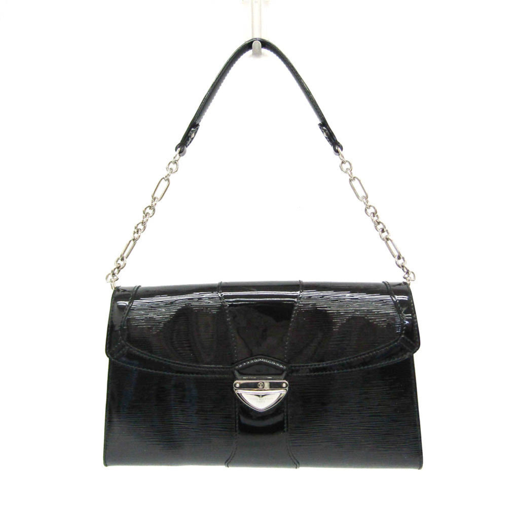 Louis Vuitton Epi Electric Noir Patent Leather Shoulder Bag (Pre-Owned)
