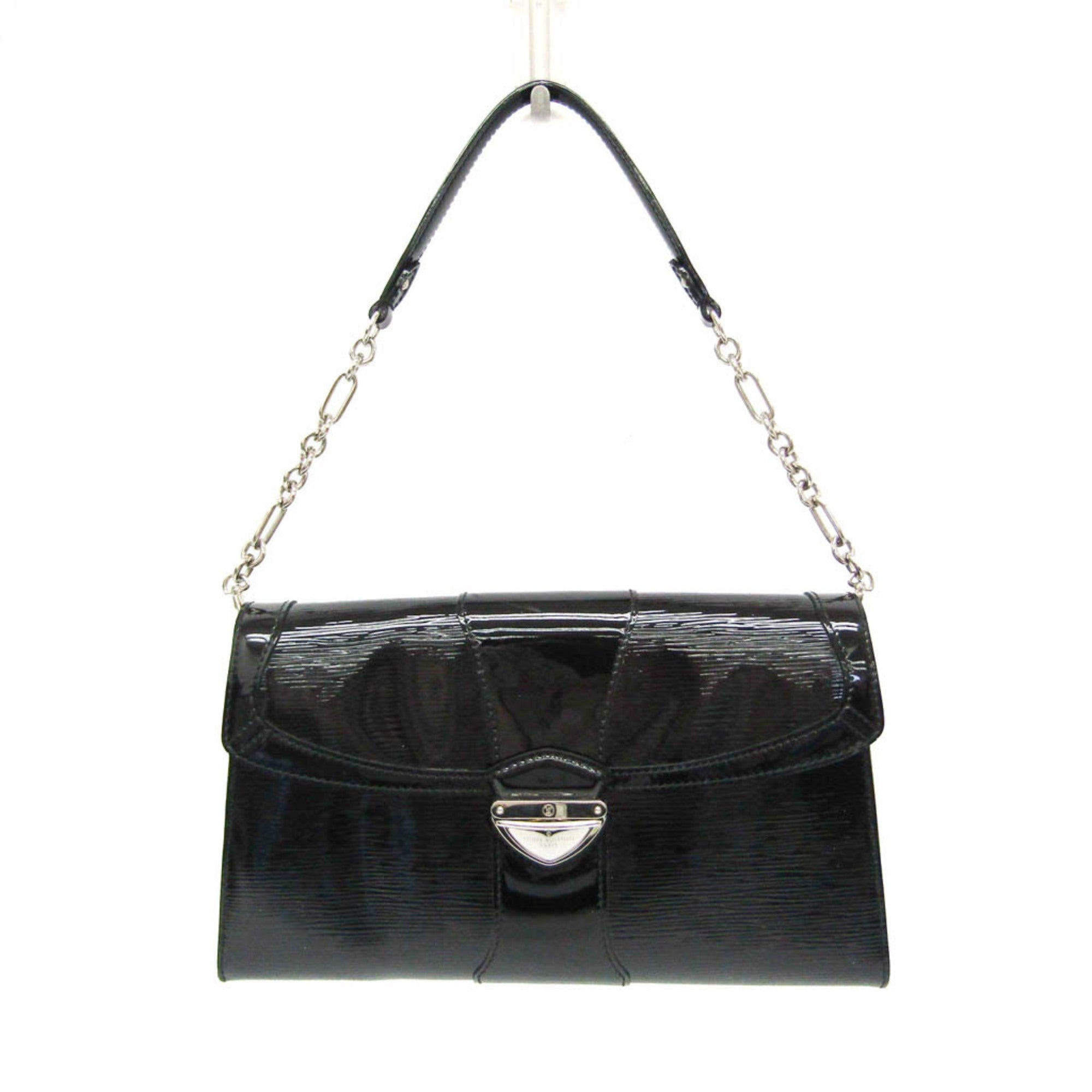 Louis Vuitton Epi Electric Noir Patent Leather Shoulder Bag (Pre-Owned)