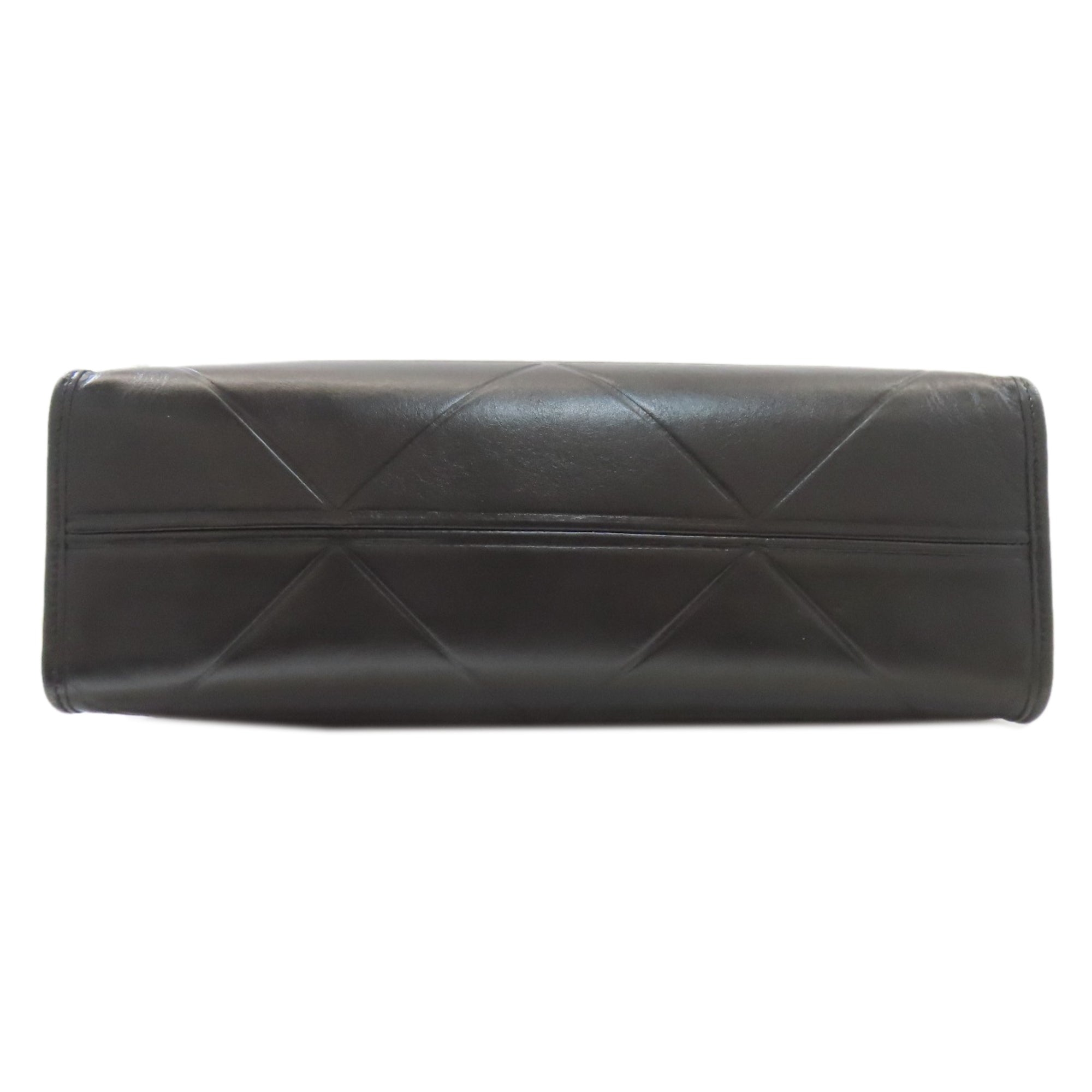 Prada Black Leather Handbag (Pre-Owned)