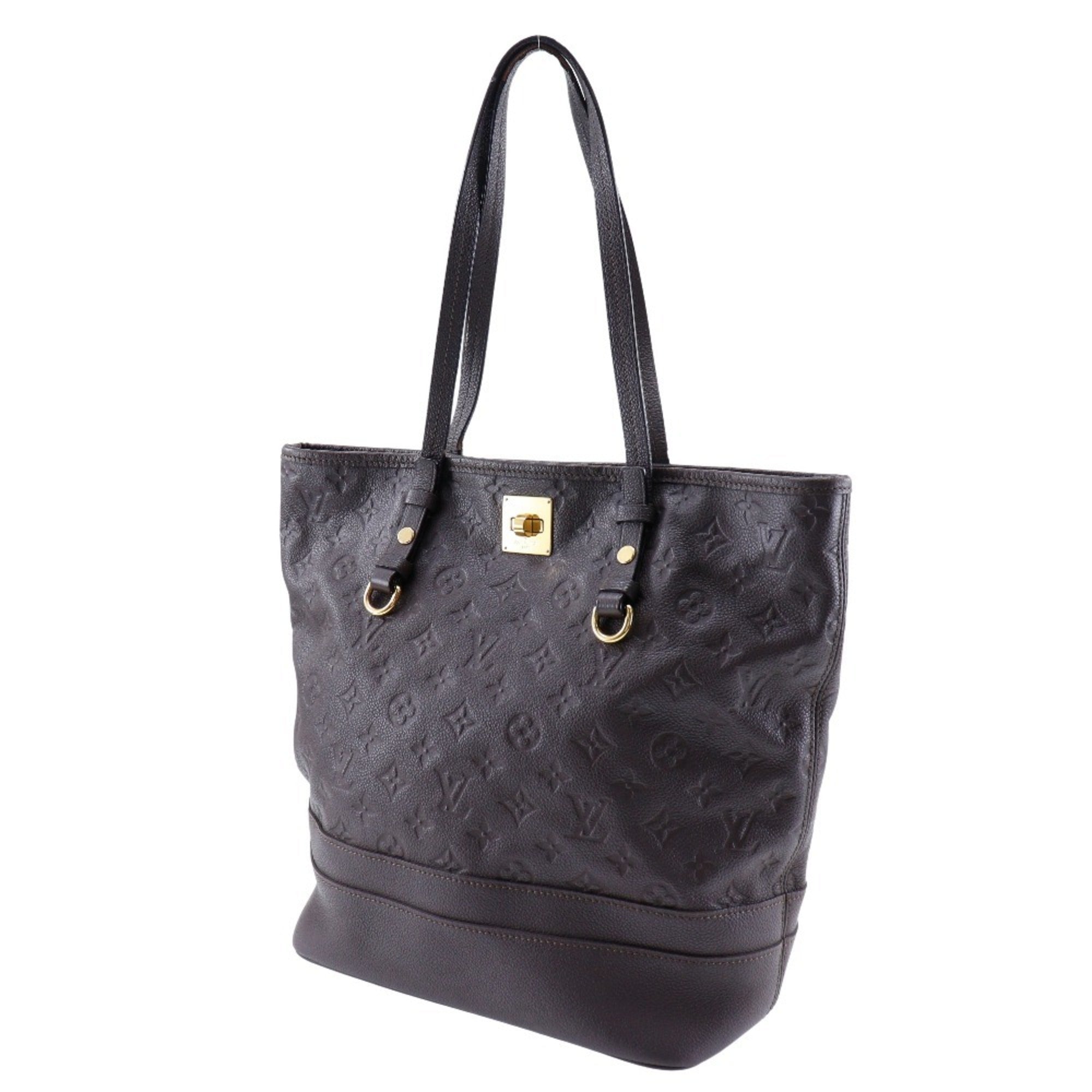 Louis Vuitton Brown Galle Monogram Empreinte Tote Bag (Pre-Owned)