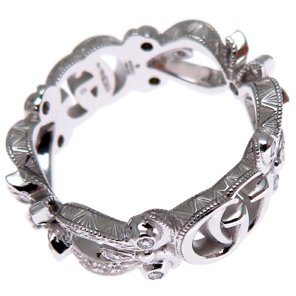 Gucci White Gold (18K) Band Ring (Pre-Owned)