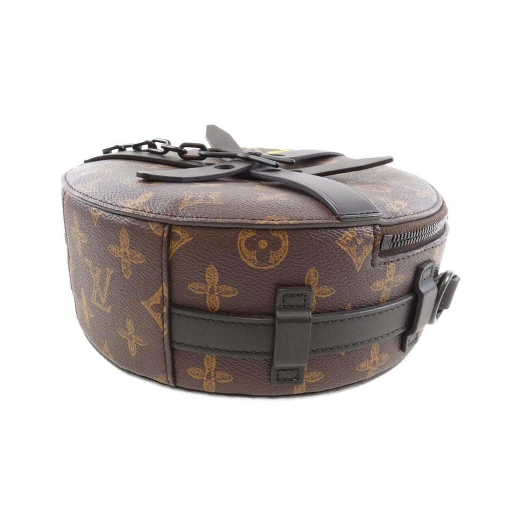 Louis Vuitton Marron Coated Canvas Shoulder Bag (Pre-Owned)