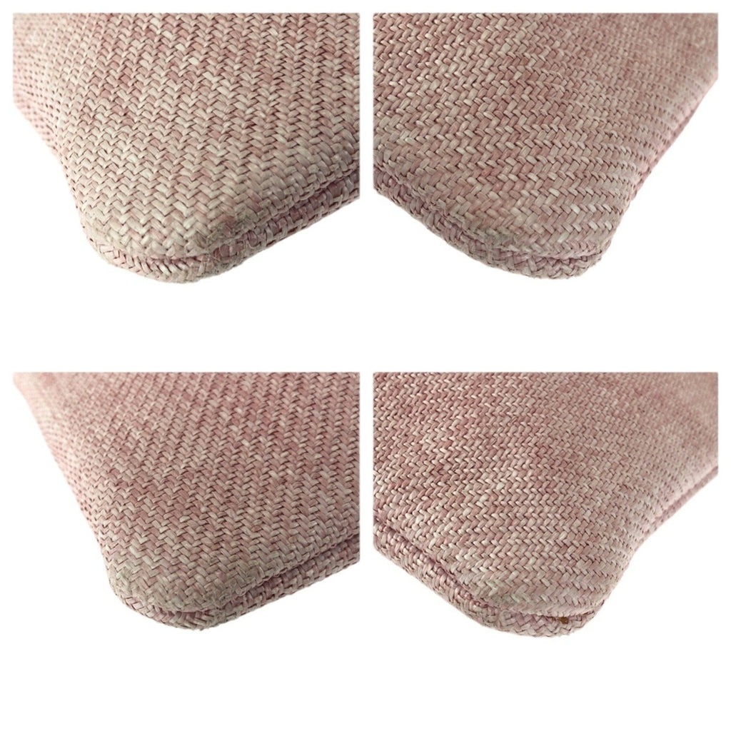Chanel Pink Canvas Handbag Pouch (Pre-Owned)